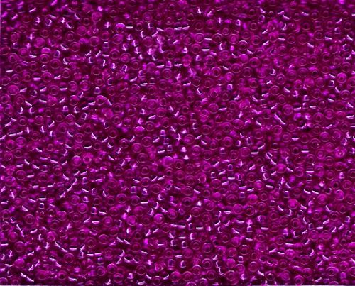 11-1340 Dyed Silver-Lined Bright Fuchsia (like DB1340) 11/0 Miyuki