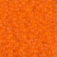 11-0138F Matte Transparent Orange (like DB0744) 11/0 Miyuki
