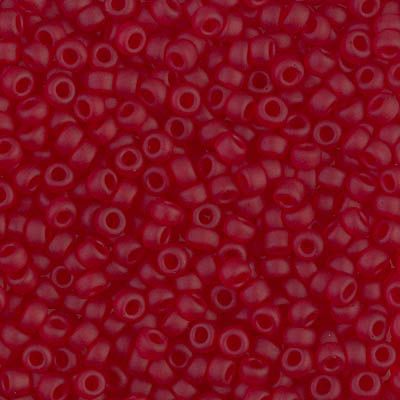 11-0141F Matte Transparent Ruby 11/0 Miyuki