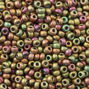 11-2035 Matte Metallic Khaki Iris (like DB0380) 11/0 Miyuki