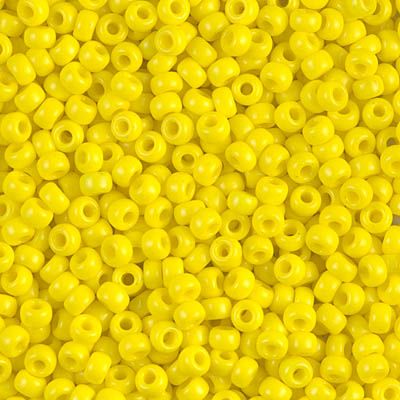 11-0404 Opaque Yellow (like DB0721) 11/0 Miyuki