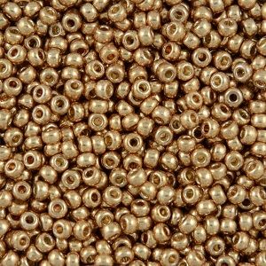 11-4204 Duracoat Galvanized Champagne (like DB1834) 11/0 Miyuki