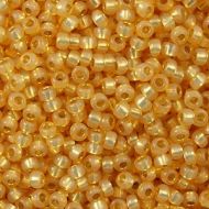 11-0578 Dyed Light Topaz Silver-Lined Alabaster 11/0 Miyuki