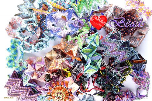Postcards 26 - Wall of Beads Ina - High Quality Print