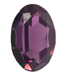 4127 Amethyst Oval 30x22 mm Swarovski