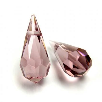 PD984 Amethyst Light Drop 18x9 Preciosa