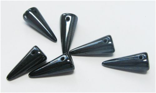 SPK17-23980/14464 Blue Metallic Spikes 7x17 mm - 18 x