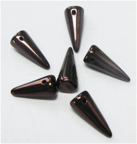 SPK17-23980/15726 Lila Metallic Spikes 7x17 mm- 18 x