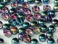 C2-00030/95100 Magic Blueberry 2-Hole Cabochons - 50 x