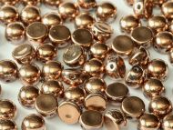 C2-27100 Capri Gold Full 2-Hole Cabochons - 50 x