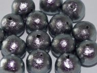 CP-J673 Rich Grey 12 mm Cotton Pearls Miyuki - 5 x