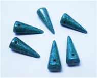 SPK17-03000/14459 Chalk Teal Lumi Spikes 7x17 mm - 18 xx