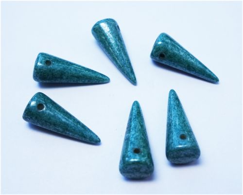 SPK17-03000/14459 Chalk Teal Lumi Spikes 7x17 mm - 18 xx