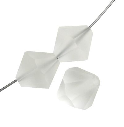 Crystal Matt 4 mm Bicone Preciosa - 50 x
