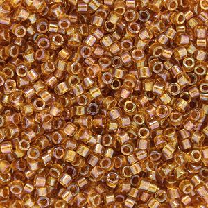 DB0065 Topaz Lined Rainbow Crystal Delica 11/0 Miyuki 
