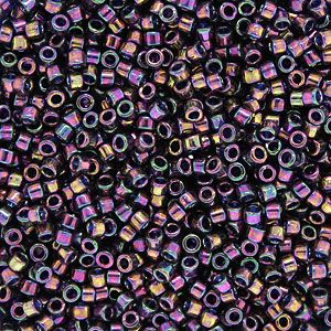 DB0128 Plum Gold Luster Delica 11/0 Miyuki 