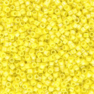DB0160 Opaque Rainbow Yellow Delica 11/0 Miyuki 