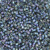 DB0179 Transparent Rainbow Grey Delica 11/0 Miyuki 