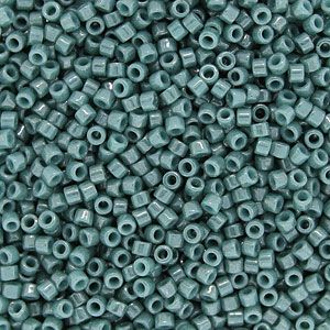 DB0264 Opaque Mediterranean Teal Luster Delica 11/0 Miyuki 