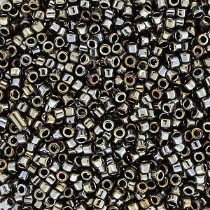 DB0026 Metallic Dark Steel Luster Delica 11/0 Miyuki 