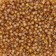 DB0272 Goldenrod Lined Rainbow Topaz Delica 11/0 Miyuki 