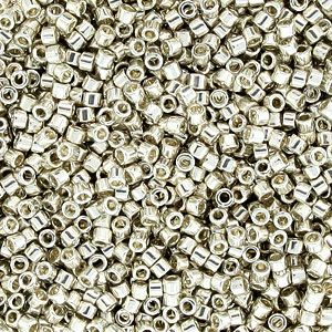 DB0035 Galvanized Silver Delica 11/0 Miyuki 