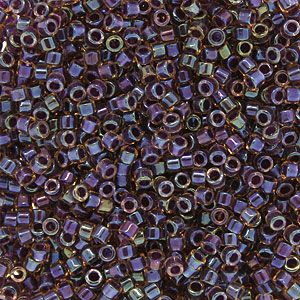 DB0061 Purple-Lined Light Topaz Luster Delica 11/0 Miyuki