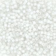 DB0066 White-Lined Rainbow Crystal Delica 11/0 Miyuki