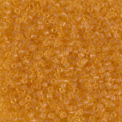 DB0702 Transparent Light Topaz Delica 11/0 Miyuki