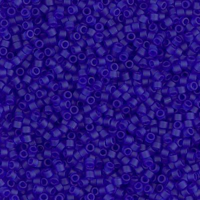 DB0748 Matt Transparent Cobalt Delica 11/0 Miyuki 