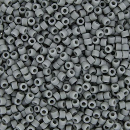 DB0761 Matte Opaque Grey Delica 11/0 Miyuki 