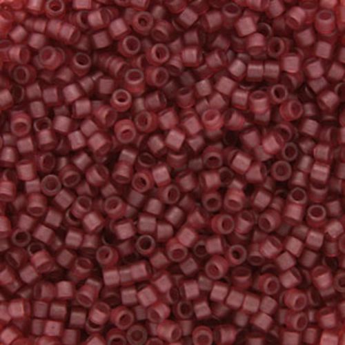 DB0773 Semi-Matt Transparent Salmon Delica 11/0 Miyuki 