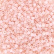 DB0868 Matte Transparent Rainbow Pink Mist Delica 11/0 Miyuki 