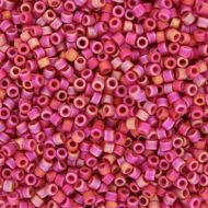 DB0874 Matt Opaque Rainbow Red Delica 11/0 Miyuki 