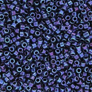 DB1005 Metallic Royal Purple Gold Iris Delica 11/0 Miyuki