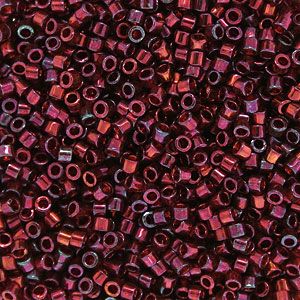 DB0105 Garnet Gold Luster Delica 11/0 Miyuki