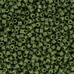 DB1135 Opaque Avocado Delica 11/0 Miyuki