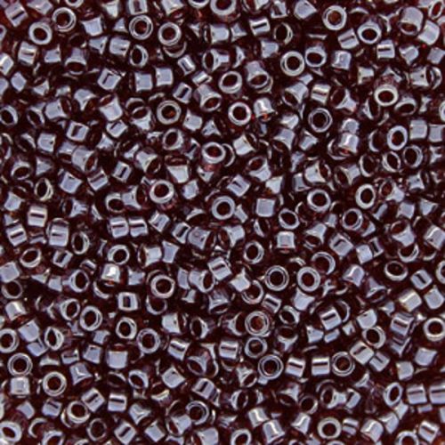 DB1222 Transparent Dark Cranberry Luster Delica 11/0 Miyuki 