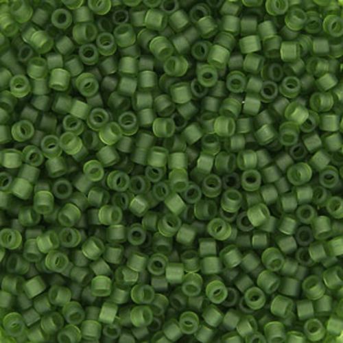 DB1267 Matt Transparent Olive Delica 11/0 Miyuki 