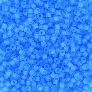 DB1269 Matte Transparent Ocean Blue Delica 11/0 Miyuki