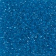 DB1318 Dyed Transparent Capri Blue Delica 11/0 Miyuki