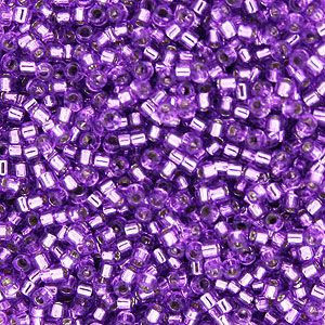 DB1343 Dyed Silver-Lined Lilac Delica 11/0 Miyuki