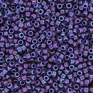 DB0135 Metallic Midnight Purple Delica 11/0 Miyuki