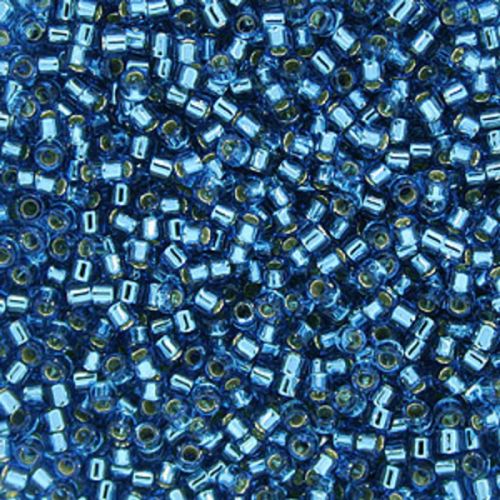 DB0149 Silver-Lined Capri Blue Delica 11/0 Miyuki 
