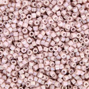 DB1505 Opaque Rainbow Pink Champagne Delica 11/0 Miyuki