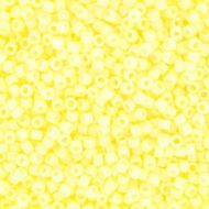 DB1511 Matte Opaque Pale Yellow Delica 11/0 Miyuki 