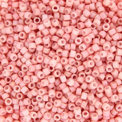 DB1523 Matt Opaque Rainbow Light Salmon Delica 11/0 Miyuki 