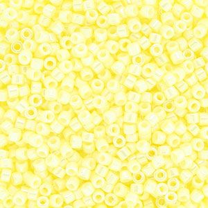 DB1531 Opaque Pale Yellow Ceylon Delica 11/0 Miyuki 