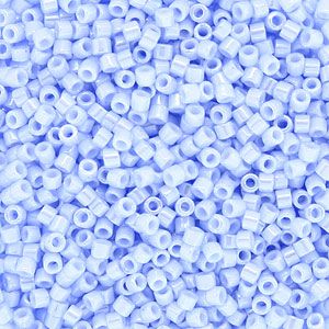 DB1537 Opaque Light Sky Blue Ceylon Delica 11/0 Miyuki 