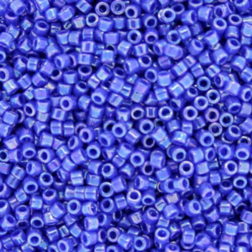 DB1578 Opaque Rainbow Cyan Blue Delica 11/0 Miyuki 